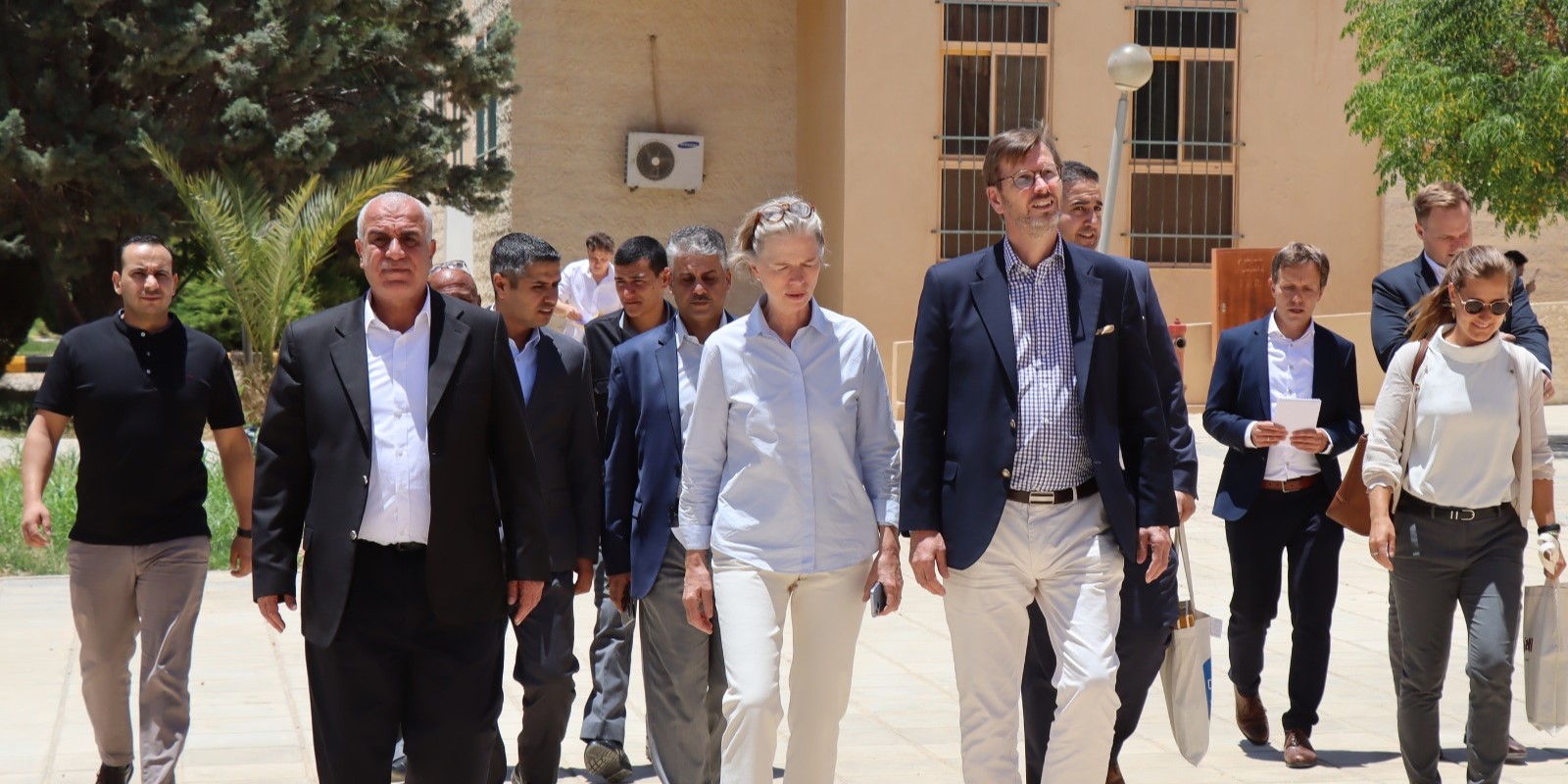  السفير الألماني لدى المملكة يزور جامعة الحسين بن طلال لبحث آفاق التعاون الأكاديمي والبحثي